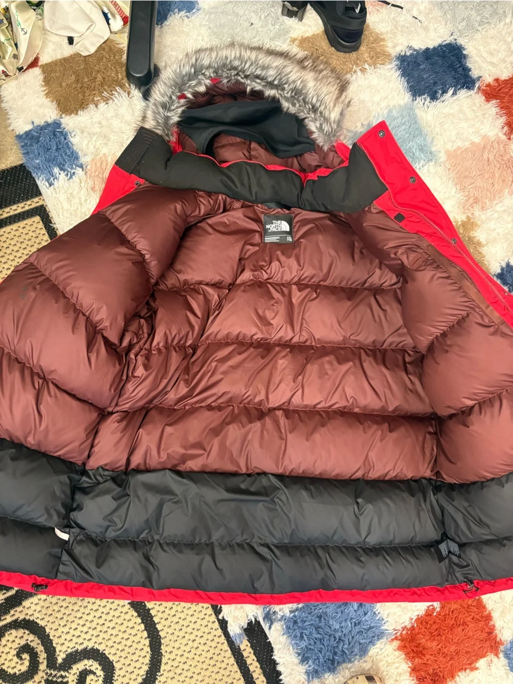 The North Face Men’s Insulated MCMURDO Parka with removable Fur Hood